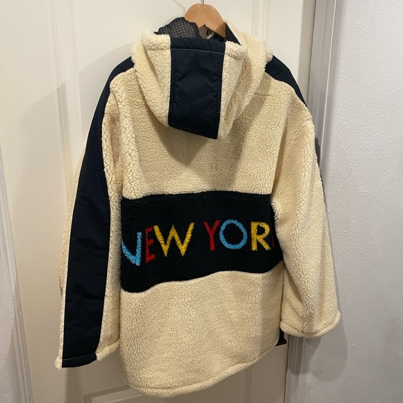 NWT Buscemi New York shearling anorak - Picture 6 of 8